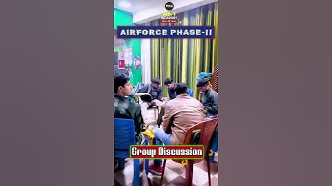 Airforce Phase 2 Mastering Group Discussion Tips Topics Strategies || New batch start