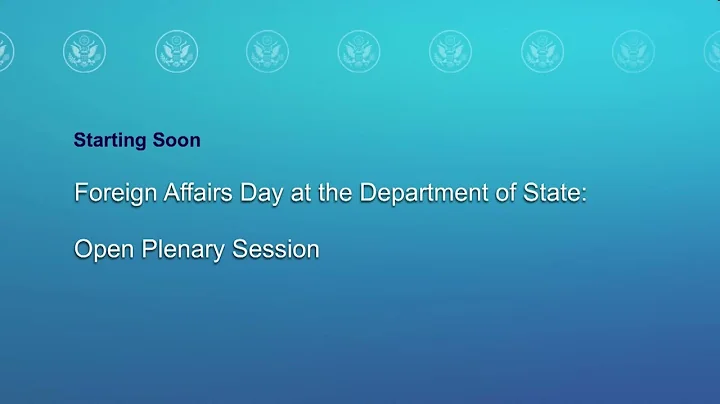 Foreign Affairs Day - 9:15 AM - DayDayNews