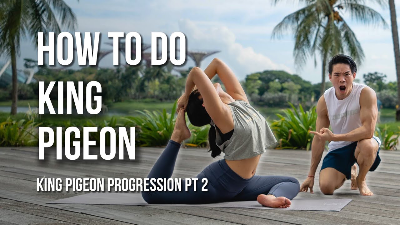 How To Do King Pigeon Pose | Yoga Progression from Mermaid Pose Pt 2 ...