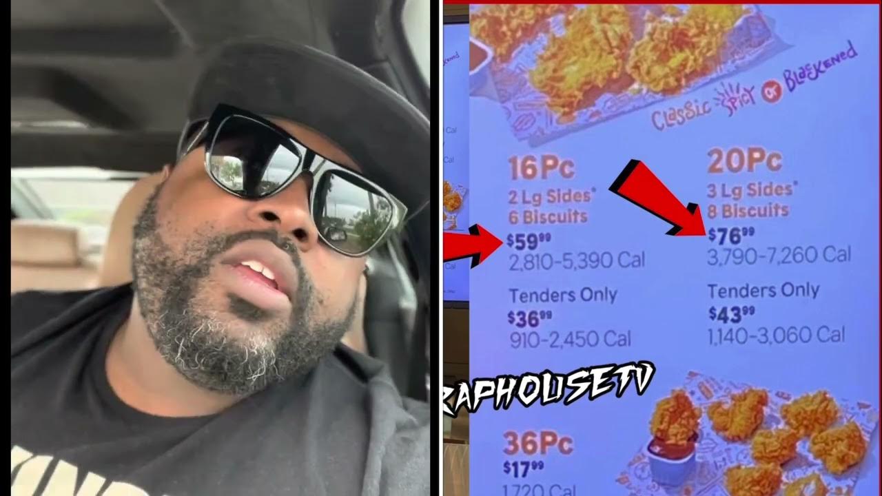 Popeyes is more expensive than Ruth Chris YouTube