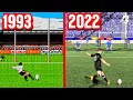 Rugby games evolution 1993  2022
