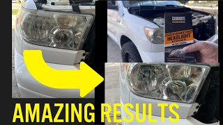 Quickest easiest head light restoration! (Easy DIY) by AG Fintin 120 views 1 year ago 2 minutes, 47 seconds