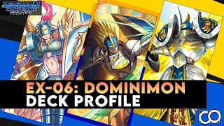 EX-06: Dominimon / Three (Minus One) Great Angels Deck Profile! (Digimon Card Game)