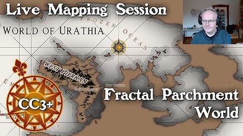Live Mapping: Fractal Parchment Worlds