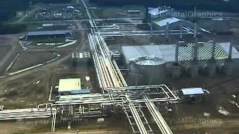 Video Clips for PowerPoint by CrystalGraphics - Oil and Gas Refinery