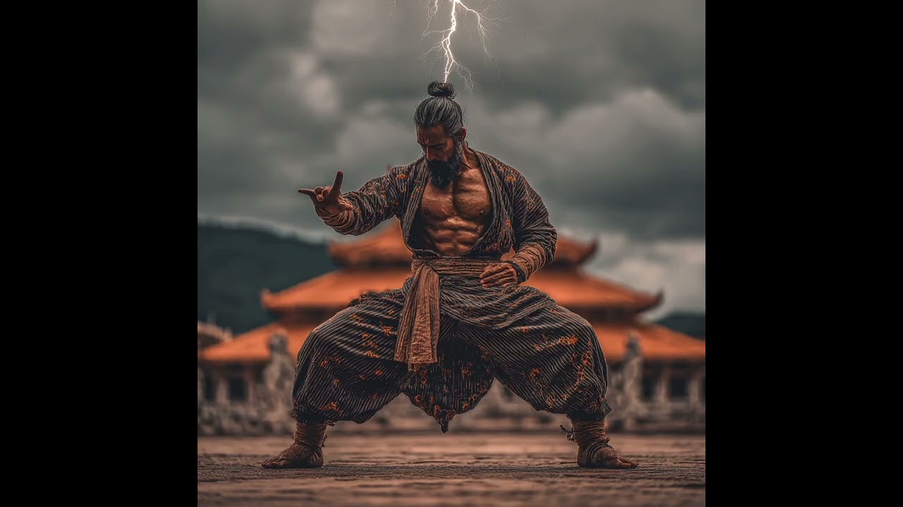 "Shield of Seven Hides" - Suno AI -  Bound into one wall. Not armor—endurance made visible.