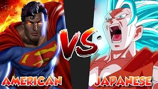 American vs Japanese Version Battles