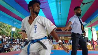 west bengal india vs juguli das nepal kyokushin karate fight