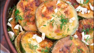 Кабачки с чесноком в духовке, вкусные кабачки дома,#кабачкирецепт #кабачкисчесноком #кабачкивдуховке