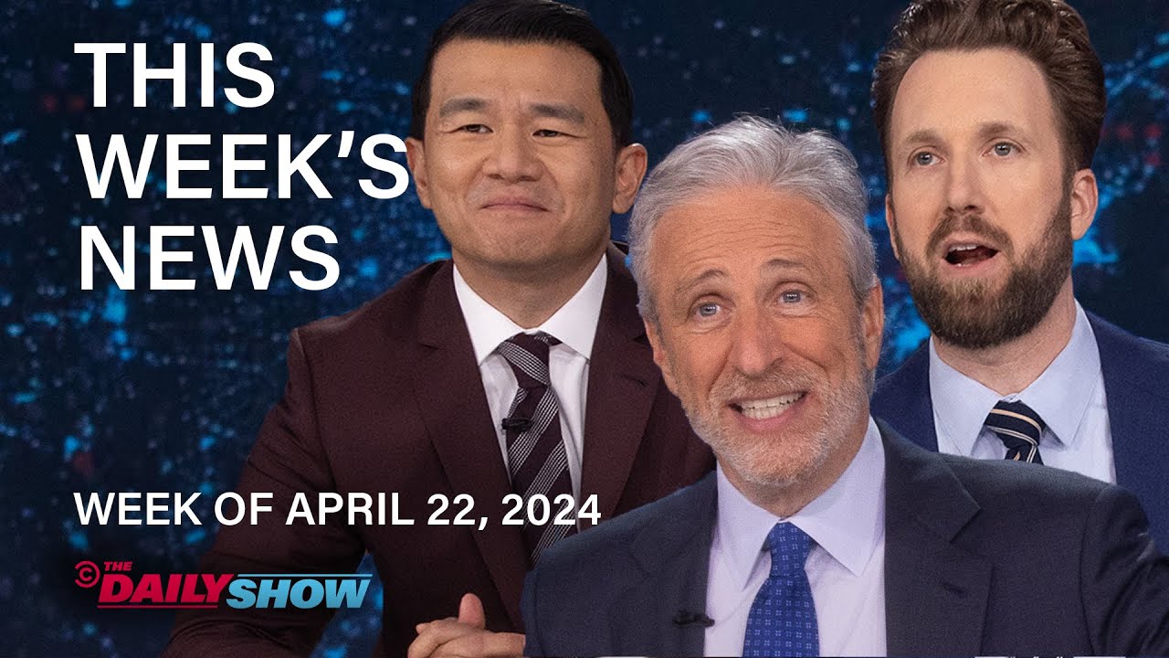 Jon Stewart Jordan Klepper  Ronny Chieng Cover Trumps Hush Money Trial  The Daily Show