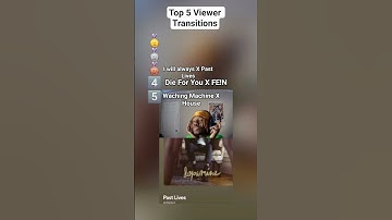 Thumbnail of Top 5 viewer transitions #ranking #top5 #transition #song #shorts
