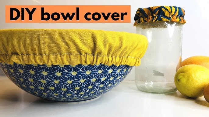 How to Sew a Reusable Fabric Bowl Cover with Crafty Gemini 