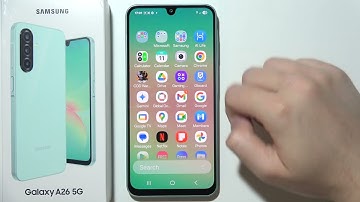 Samsung Galaxy A26 5G: How to Remove App Drawer Folders