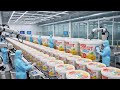 Dentro de una fábrica de yogur moderna | Cómo se produce el yogur con sabor