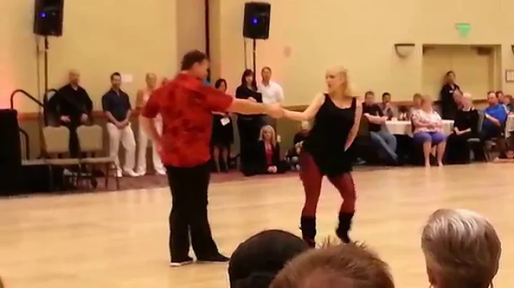 Melissa Pylant & Jason Miklic. Swingin' Dance Party 2015.