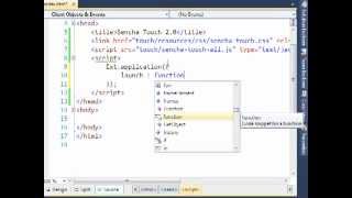 Hello World 2 -Label and Button in Sencha Touch 2.0