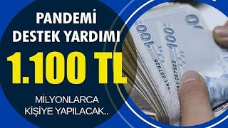 1100 Tl Sosyal Yardim Ödemesi̇ En Kolay Yöntemle Nasil Alinir?