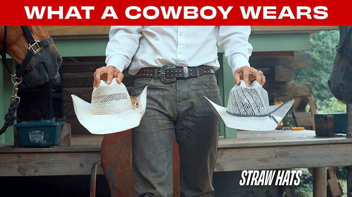 Cowboy Essentials: My 2 Favorite Straw Hats for Work and Play