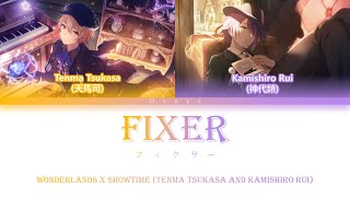 [Project Sekai] Fixer/フィクサー (full version) feat. Tsukasa, Rui | Lyric Video [KAN/ROM/ENG]