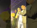 بدر عياد والنجم محمود الليثي بحفل جوليانا وضحكات الليثي تهز المسرح