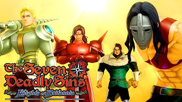 Every Character in Knights of Britannia (Ten Commandments Playable DLC?) [Seven Deadly Sins]
