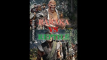 Baraka vs Reptile #edit #baraka #fax #mortalkombat #battle #gigachad #sigma #reptile