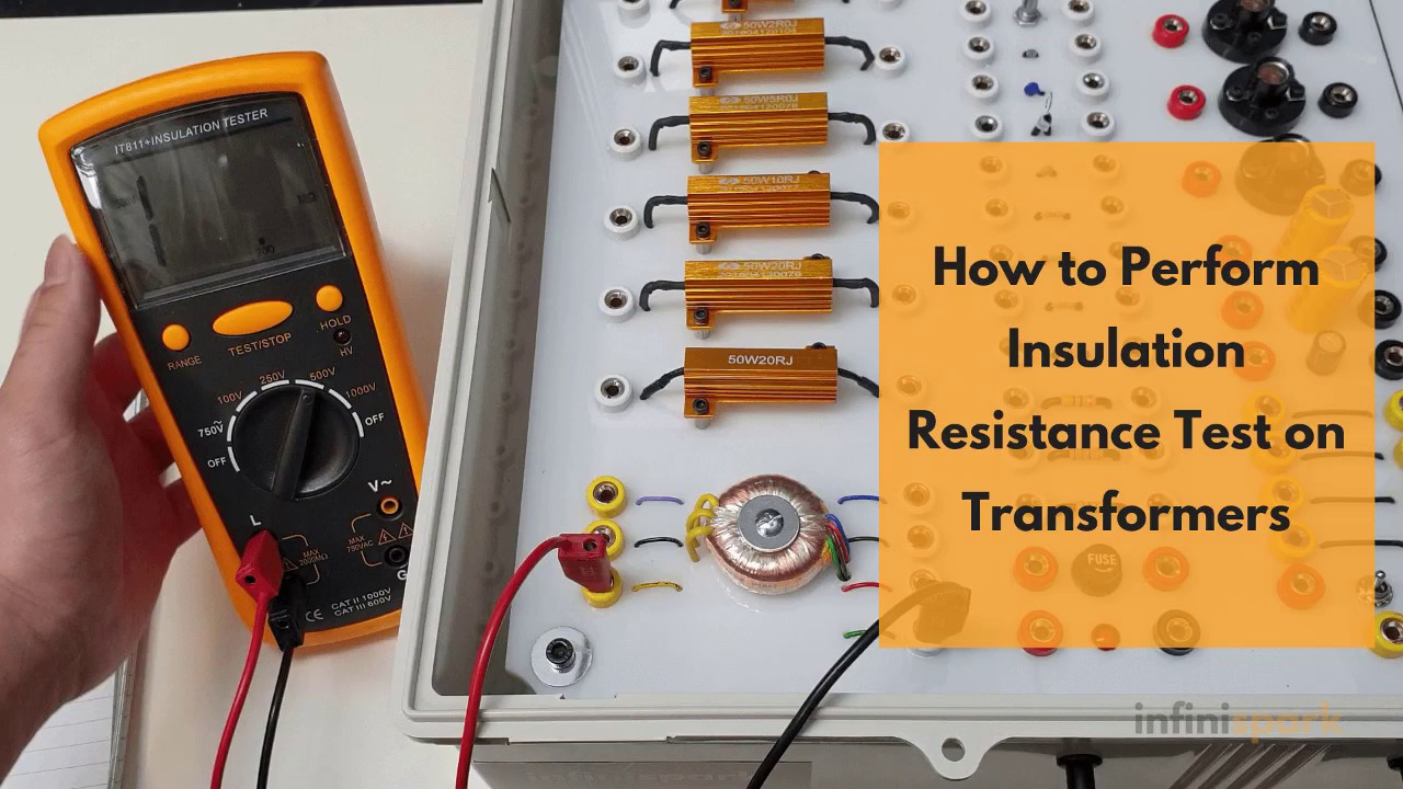 How To Perform Insulation Resistance Test On A Transformer YouTube