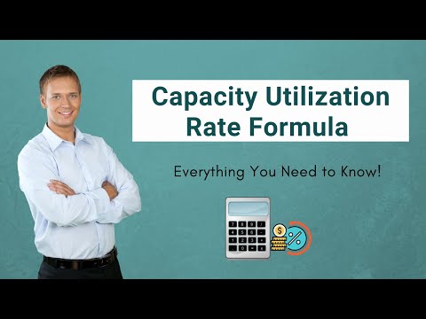Video: How To Calculate The Utilization Rate