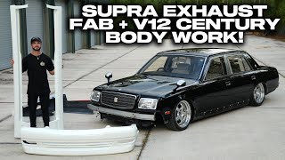 My V12 Toyota Century's VIP BODY KIT is almost ready for Paint!