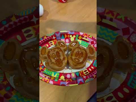 Mickey Waffles For