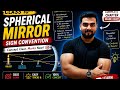 TOPIC:-3 SPHERICAL MIRROR, TYPES OF MIRROR, SIGN CONVENTION  [#cbse #upboard #icse #physics]