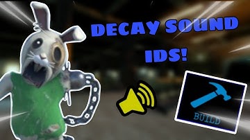 WORKING SOUND IDs FOR YOUR PIGGY BUILD MODE MAPS!