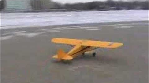 1/4 Scale Cub Crash