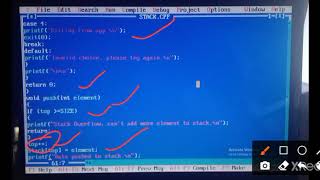 DSA Pract no 4 stack implementation