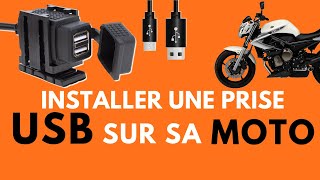 Tuto : installer une prise USB sur sa moto