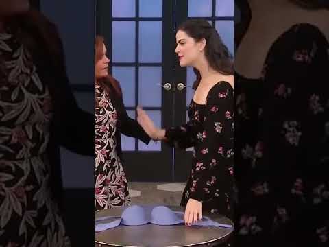 Expert Bra Fitter shows Rachael Ray the Proper Way to Put On Bra! #shorts