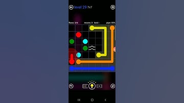 How to solve flow free bridge (7x7 mania level 29)