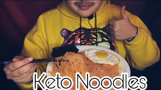 ASMR KETO Hot spicy fire noodles | 매운 불면 | نودلز حار | Abody Eats.