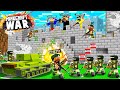 this Minecraft ARMY ATTACKED our ARMED PRISON! (Minecraft War #52)