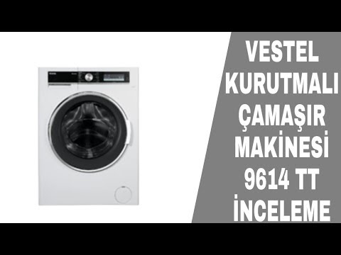 #VESTEL9614TT KURUTMALI ÇAMAŞIR MAKİNESİ DENEYİMİMİZ