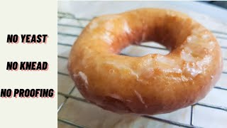 No Yeast Donuts Recipe | Fluffy  5 Min Donuts