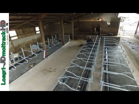 Logettes Vaches Laitières : réaménagement d'un bâtiment : Agritubel / Bioret Agri