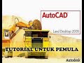 Tutorial Land Desktop 2009 #3 Rencana As Jalan