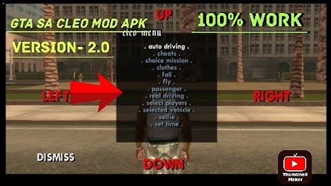GTA SAN ANDREAS CLEO MOD HOW TO INSTALL 100% WORK #gta  san Andreas Cleo menu install 💯 % work