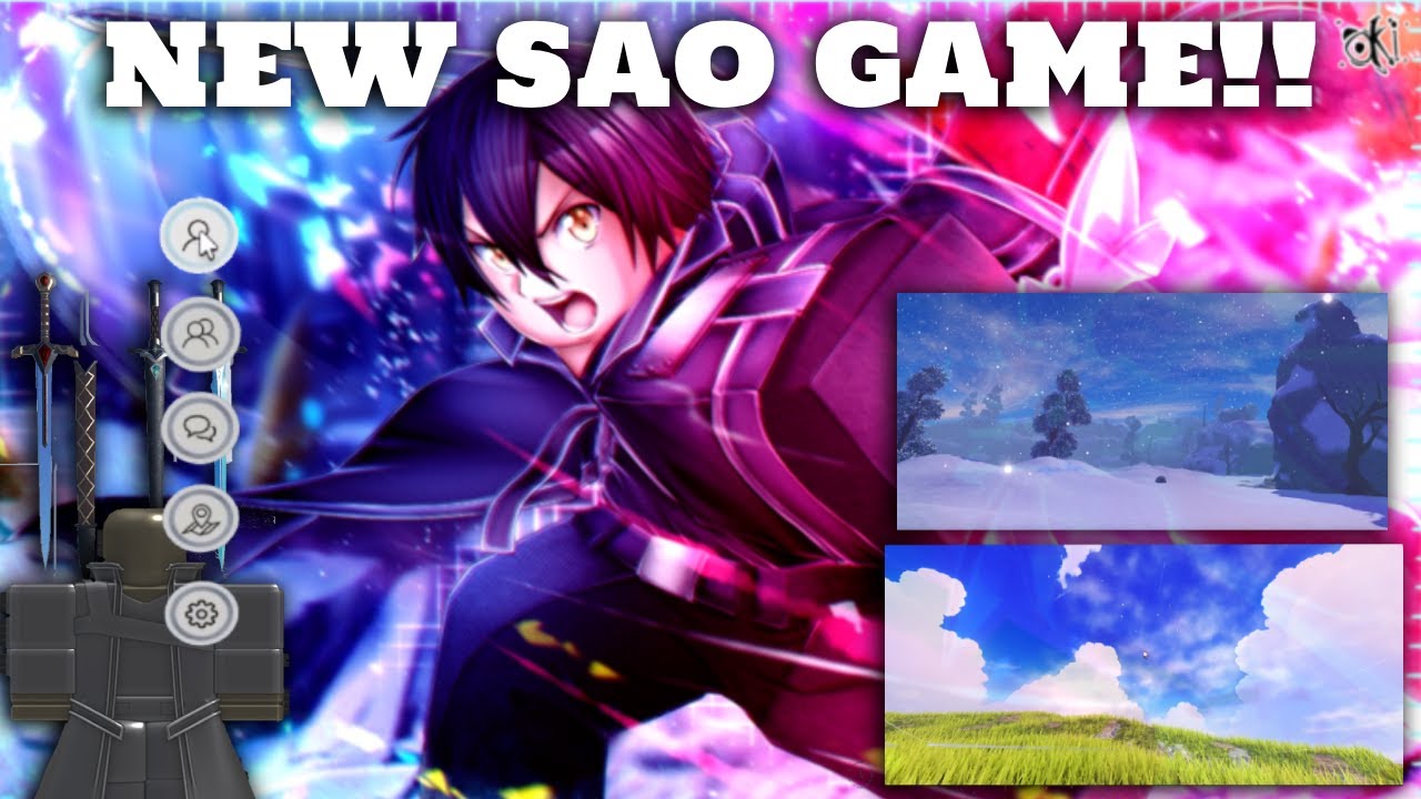 This new sword art online game on roblox is one of the best looking ga, blade art online