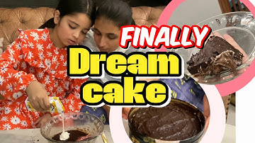 Aayat Arif || Dream Cake || vlog