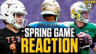 College Football Spring Game Key Takeaways | Texas, Michigan, USC, Florida State, Notre Dame