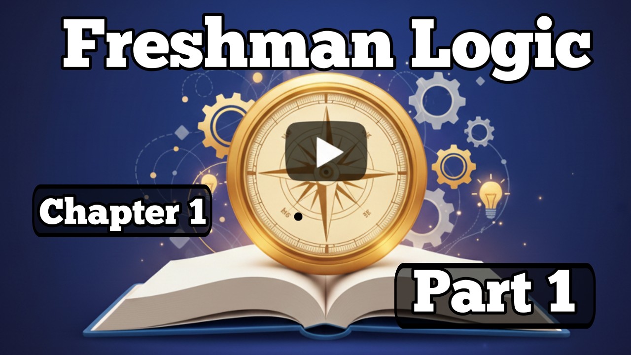 🛑Logic and critical thinking chapter 1 part 1|| Freshman logic - YouTube