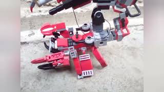 моя Лего самоделка робот скорпион