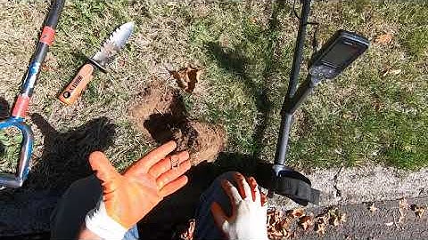 LIVE DIG ACTION!! Simplex v02.77 SP24 coil on curb strip tests.